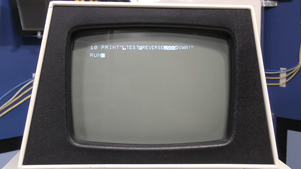 using PETSCII in BASIC