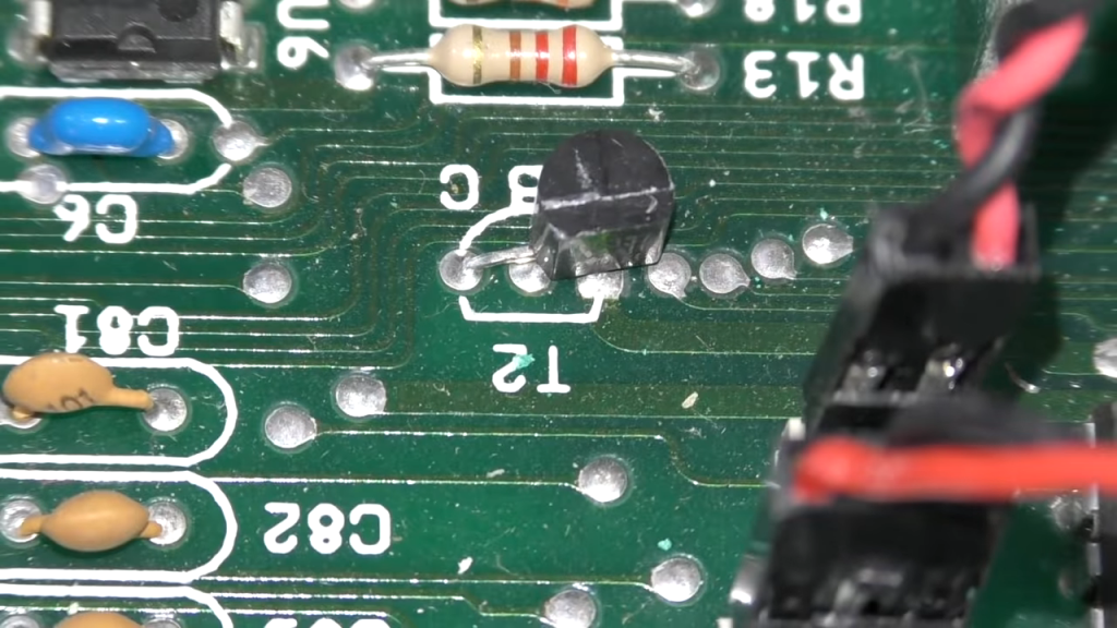 PC 10 bent transistor