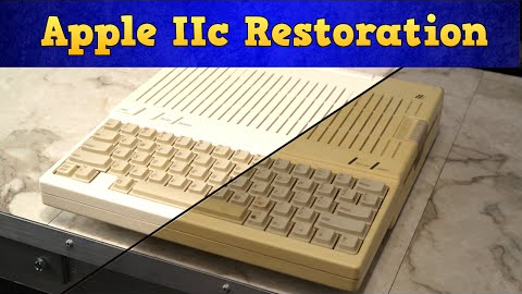 Apple IIc Restoration and Video Jack Repair