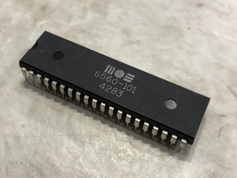 RARE -- PAL VIC 20 CHIP MOS 6561-101 NEW IC for Commodore VIC20 CSG
