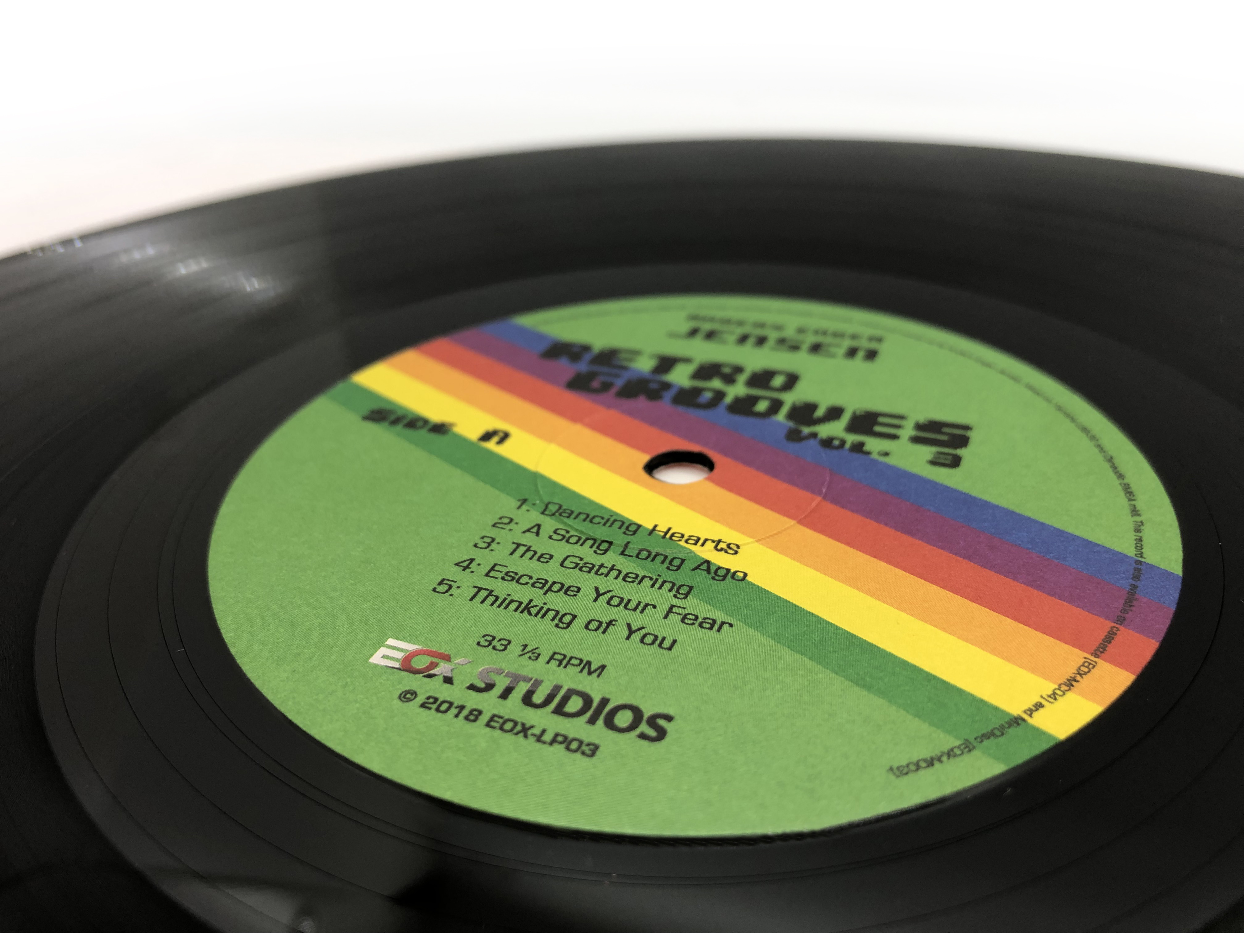 Retro Grooves Vol.3 Vinyl Record The 8Bit Guy