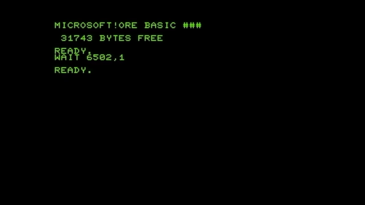 PET Microsoft Easter Egg