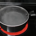 boiling water